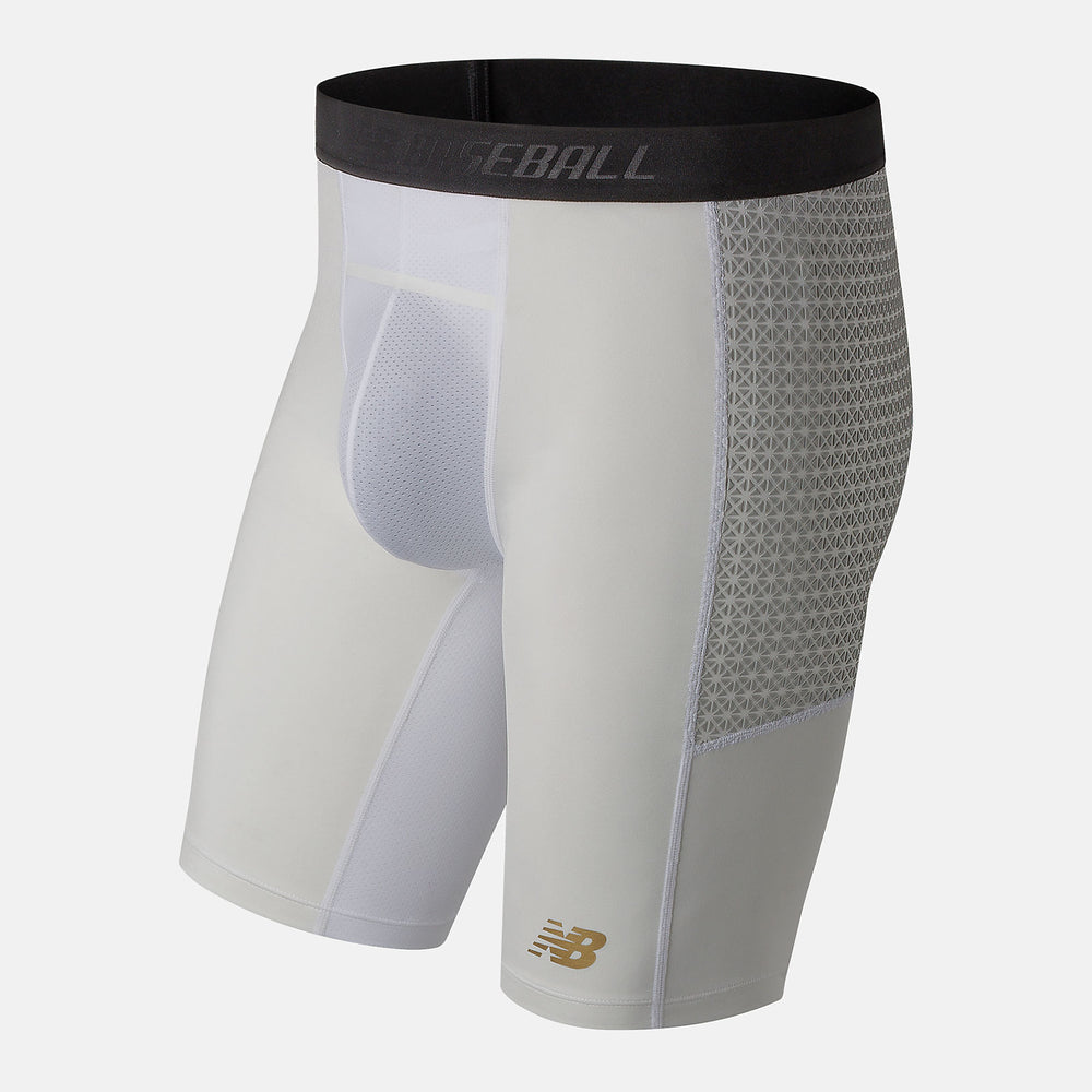White 4040 Compression Slider Short / New Balance Men