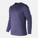 Team Navy LS Tech Baseball Tee / New Balance Men