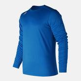 Team Royal LS Tech Baseball Tee / New Balance Men