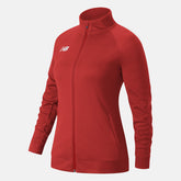 Team Red Knit Training Jacket / New Balance Women