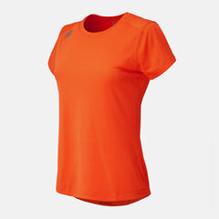 Team Orange NB Short Sleeve Tech Tee / New Balance Women