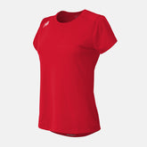 Team Red NB Short Sleeve Tech Tee / New Balance Women