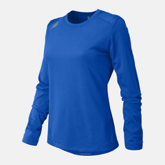 Team Royal NB Long Sleeve Tech Tee / New Balance Women