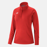 Team Red Women Thermal Half Zip / New Balance Women