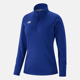 Team Royal Women Thermal Half Zip / New Balance Women