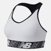 White NB Pace Bra 3.0 / New Balance Women