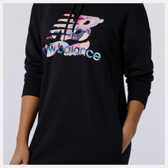 Black NB Athletics Erin Loree Hoodie Dress / New Balance Women