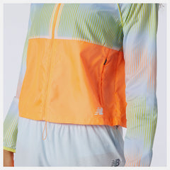 Citrus Punch Printed Fast Flight Jacket / New Balance Women
