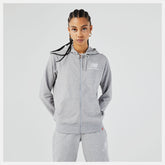 Athletic Grey Essentials FZ Hoodie / New Balance Women