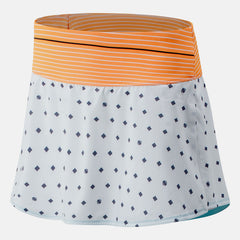 Orange Printed Tournament Skort / New Balance Women