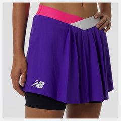Deep Violet Tournament Woven Skort / New Balance Women