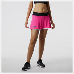 Pink Glo Tournament Knit Skort / New Balance Women