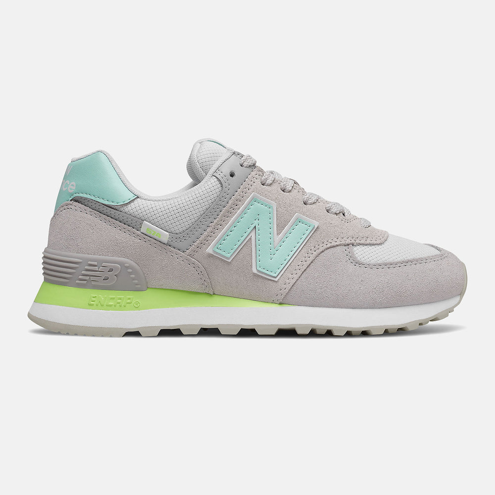 Rain Cloud/White 574 / New Balance Women