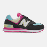 Black/Pink Glo 574 / New Balance Women