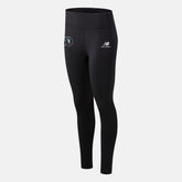 Black NYC Marathon Athletics Core Legging / New Balance Women