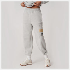 Athletic Grey Bandier Fleece Jogger / New Balance Women