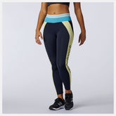 Yellow Achiever Remix High Rise 7/8 Tight / New Balance Women