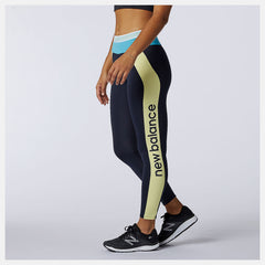 Yellow Achiever Remix High Rise 7/8 Tight / New Balance Women