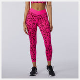 Pink Glo Relentless Printed High Rise 7/8 Tight / New Balance Women
