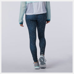 Mountain Teal Printed Impact Run Tight / New Balance Women