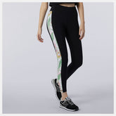 Black NB Essentials Botanical Legging / New Balance Women