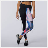 White Print NB Athletics Erin Loree Legging / New Balance Women