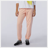 Cloud Pink Sport Style Optiks Fleece Pant / New Balance Women