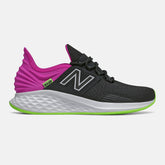 Black/Poisonberry and Lime Glo Fresh Foam Roav / New Balance Women
