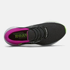 Black/Poisonberry and Lime Glo Fresh Foam Roav / New Balance Women