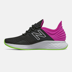 Black/Poisonberry and Lime Glo Fresh Foam Roav / New Balance Women