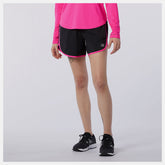 Pink Accelerate Short 5 Inch / New Balance Women