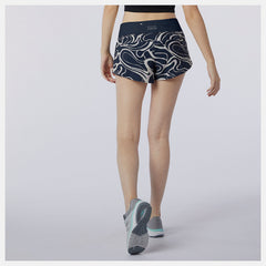 Eclipse Printed Impact Run Short 3 Inch / New Balance Women