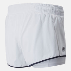 White Rally Short / New Balance Women