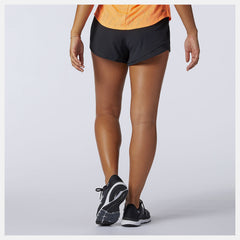 Black/White Q Speed Fuel Short / New Balance Women