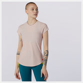 Oyster Pink Transform Perfect T / New Balance Women