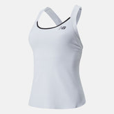 White Tournament Tank / New Balance Women