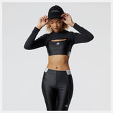 Black Syd Hooded Shrug / New Balance Women