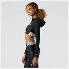 Black Syd Hooded Shrug / New Balance Women