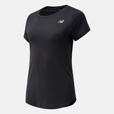 Black Accelerate Short Sleeve / New Balance Women