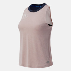 Saturn Pink NYC Marathon Impact Run Fashion Tank / New Balance Women