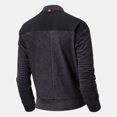 Heather Charcoal NYC Marathon NB Heat Grid Long Sleeve / New Balance Women