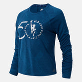 Rogue Wave NYC Marathon Q Speed Fuel Jacquard Long Sleeve / New Balance Women