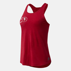 Neo Crimson NYC Marathon Q Speed Fuel Jacquard Tank / New Balance Women