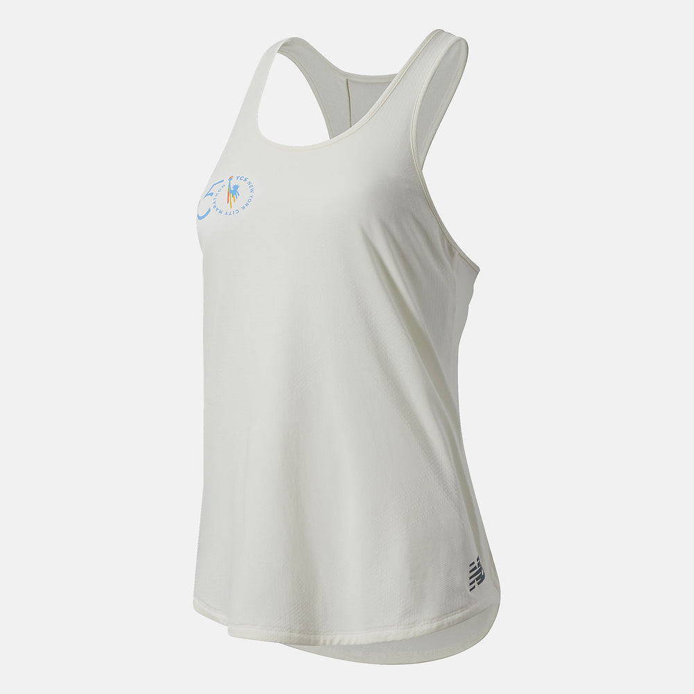 Sea Salt NYC Marathon Q Speed Fuel Jacquard Tank / New Balance Women