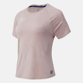Space Pink NYC Marathon Q Speed Fuel Jacquard Short Sleeve / New Balance Women