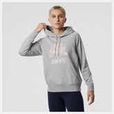 Athletic Grey NYC Marathon Essentials Pullover Hoodie / New Balance Women