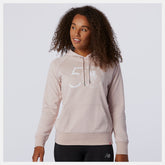 Saturn Pink NYC Marathon Essentials Pullover Hoodie / New Balance Women
