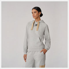 Athletic Grey Bandier Fleece Hoodie / New Balance Women