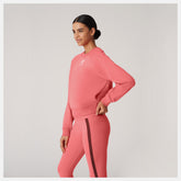Watermelon Bandier Fleece Crew / New Balance Women