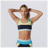 Lemon Achiever Remix Crop Top / New Balance Women